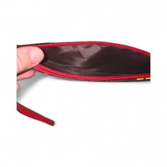 Brown Checkered Mickey Mouse Wristlet - Picture 2 of 2